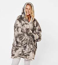 blanket hoodie, fleece hoodie blanket, sherpa fleece blanket hoodie, sienna hoodie blanket