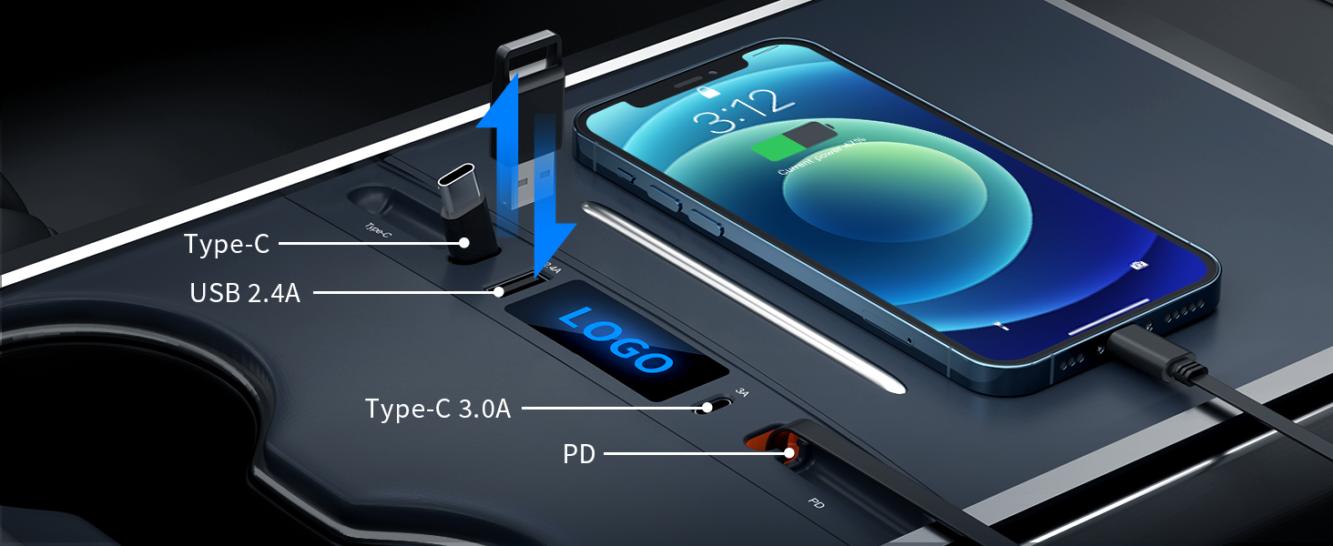 MIRAIDON Tesla USB Hub