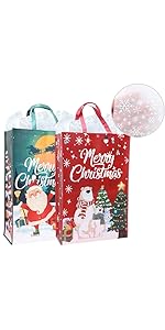 christmas resuable gift bag