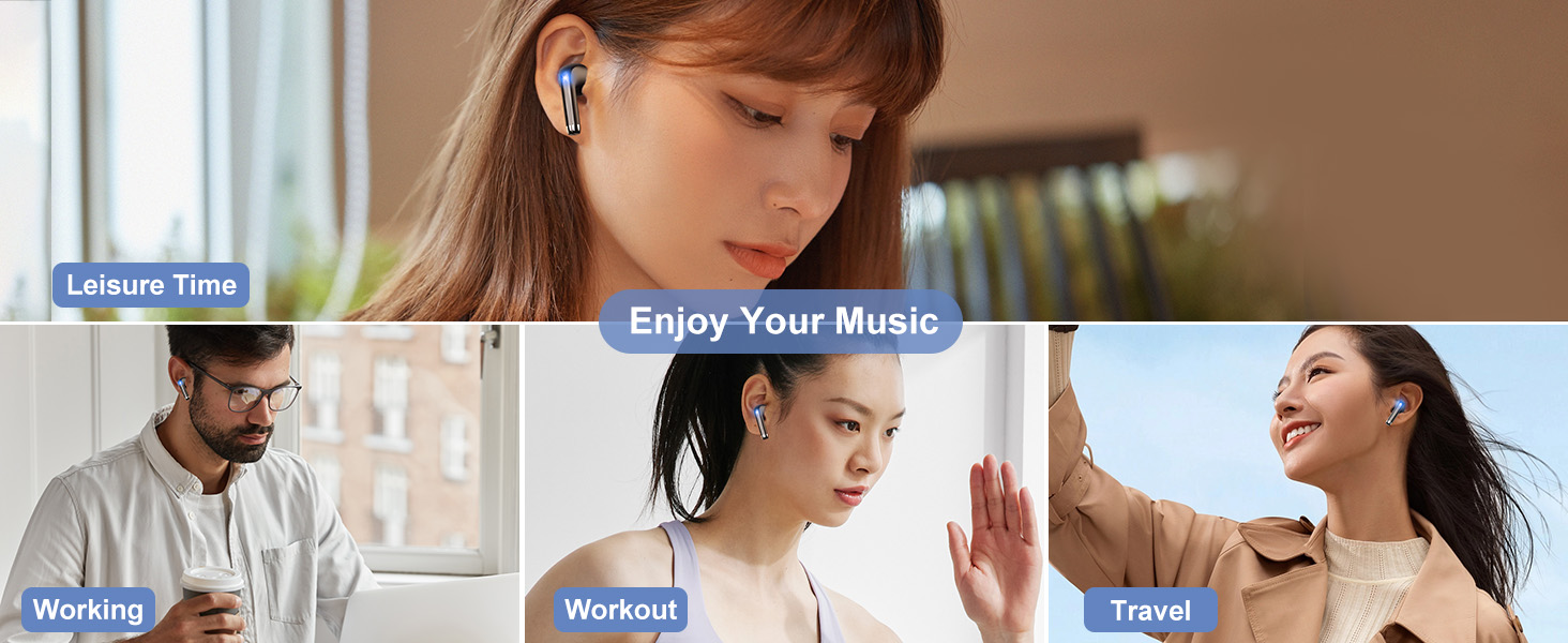 Headphone usage scenarios