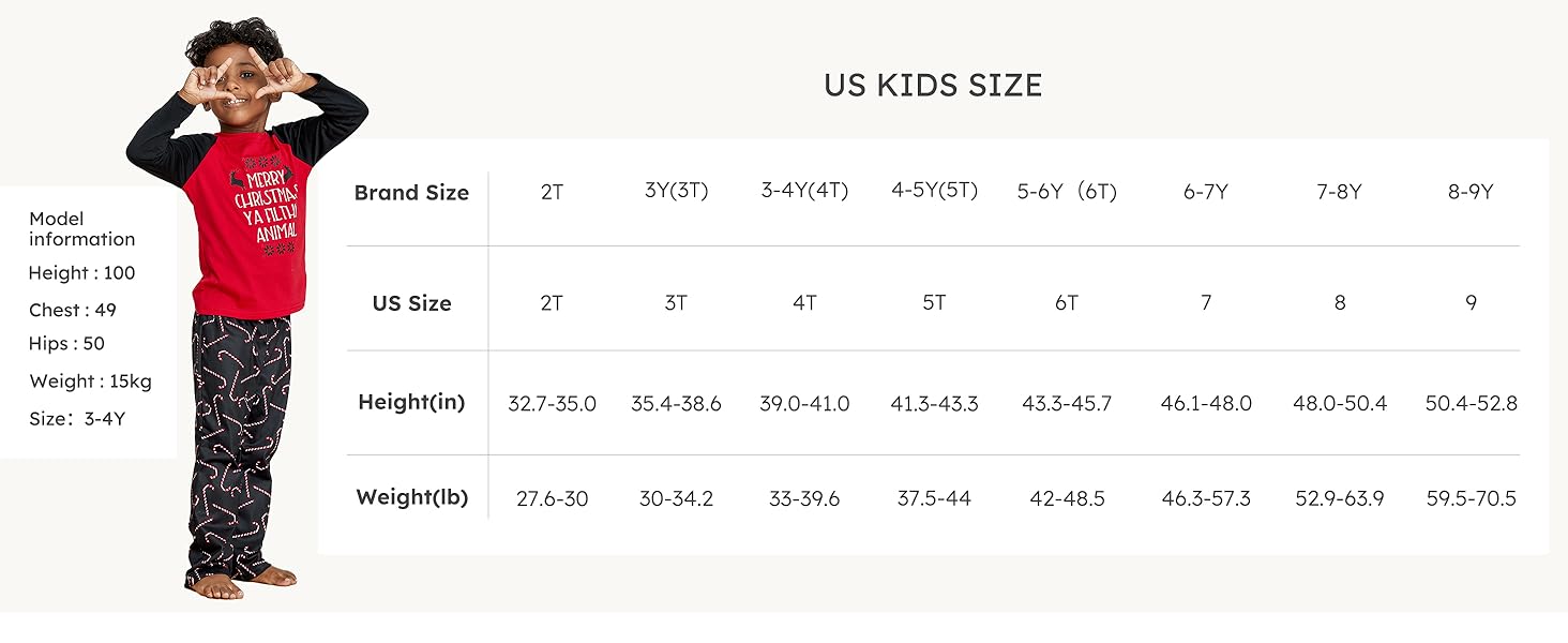 PATPAT Family Matching Christmas Pajamas