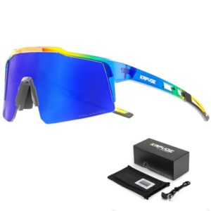 KAPVOE Polarised Kids sportSunglasses Eyewear Boys Girls Teenagers Cycling Bike Bike Glasses Running Riding Goggles