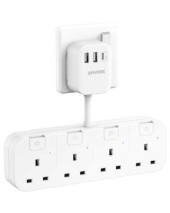 Multi Plug Extension with 3 USB (1 Type C)