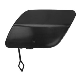 Rear Bumper Tow Hook Cover Towing Eye Cap A2058850224 Rear Towing Hook Eye Cap Replacement for Benz C Class W205 2015 to 2018