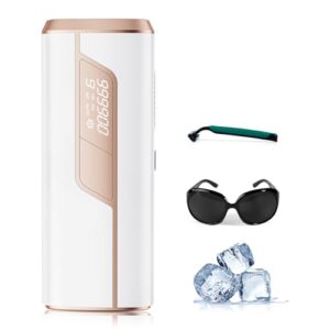 LUBEX IPL Hair Removal Device with Ice Cooling Function