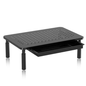 suptek Monitor Stand with Drawer