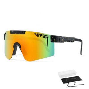 KOUGMCR P-V Sports Polarized Sunglasses for Men Women Frame Cycling Glasses Sport Sunglasses UV400 Protection Bike Sunglasses