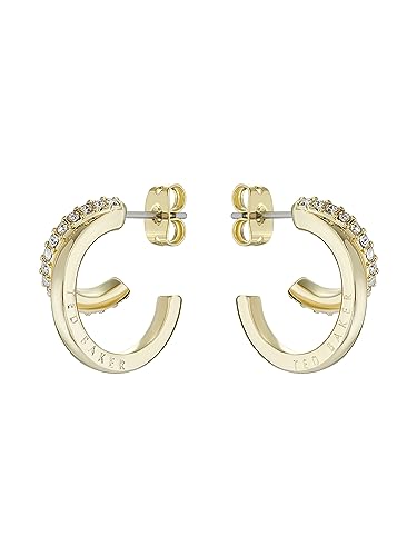 Ted Baker Helias Double Hoop Crystal Earrings for Wome