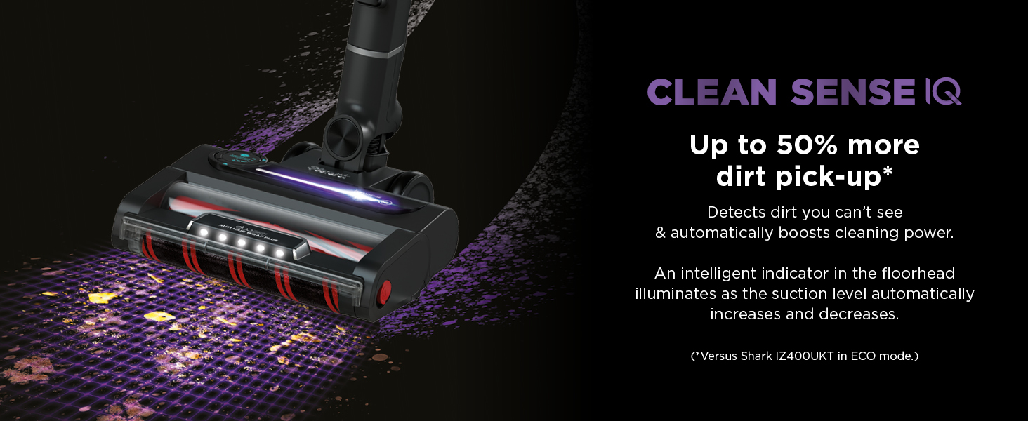 Shark Stratos Cordless Stick Vacuum Cleaner with Anti Hair Wrap Plus, Clean Sense IQ & Anti-Odour