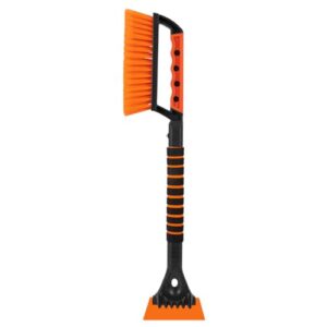 BEEWAY Ice Scraper with Snow Brush 2IN1 - Car Essentials for Winter