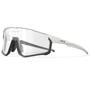 KAPVOE Photochromic Cycling Glasses Men Women Clear Mountain Bike Sunglasses MTB Sports Transition Triathlon Bicycle Running Golf