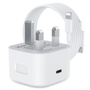 iPhone Charger Plug and Lightning Cable