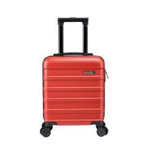 Cabin Max Anode Carry on Suitcase 45x36x20cm Lightweight Hand Luggage Suitable for Easyjet Under Seat (FALU Red 30l)