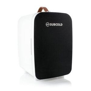 Subcold Pro10 Luxury Mini Fridge Cooler | Compact 10L Portable Small Fridge 12v & 240v | Efficient Quiet Cooling System | Ideal for Bedroom