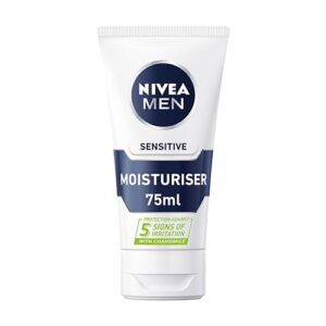 NIVEA MEN Sensitive Face Moisturiser with Zero Percent Alcohol