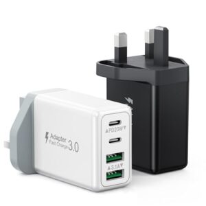 2-Pack USB C Plug Fast Charge