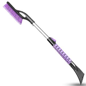 HEEYA Snow Brush and Ice Scraper for Car Windshield