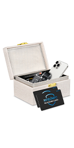 Faraday box white