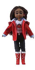 Lottie Doll Wildlife Photographer Doll Mia | Dolls for Girls and Boys | Doll with Cochlear Implant