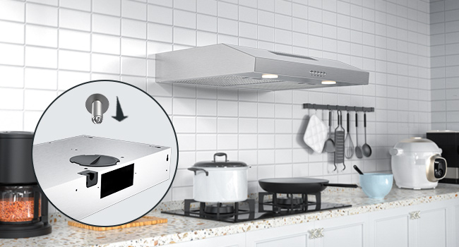 Firegas Cm Visor Cooker Hood With Brushless Motor Keystone