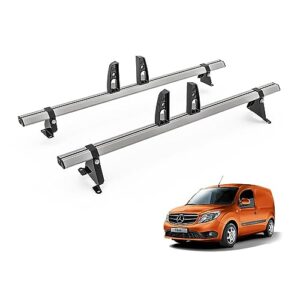 Van Demon 2 Bar Roof Rack for Mercedes Citan 2012-2021 (Only fits models with Barn Doors) Aluminium High Strength Roof Bars