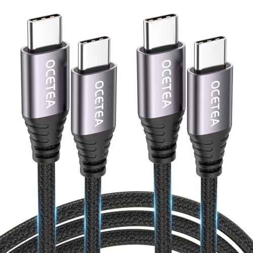 Ocetea [2-Pack 1M] USB C to USB C 60W Cable