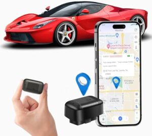 SEEWORLD R56L GPS Tracker Car GPS Tracker for Vehicle 4G Real time Tracking Devices Mini Car Tracker Tracker Devices for Car Global Available Applicable to All Car Models OBD Plug & Play