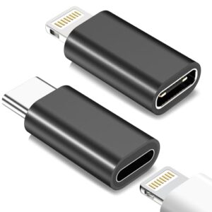Lighting to USB C Adapter & USB C Adapter to Lightning