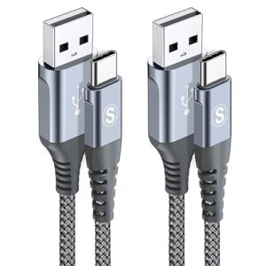 2M USB C Charger Cables 2Pack