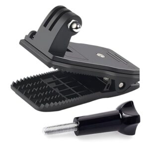 Dreneco Backpack Strap Mount Quick Clip Mount Compatible with GoPro Hero 11/10/9/8/7 Action Cameras with Thumb Screw