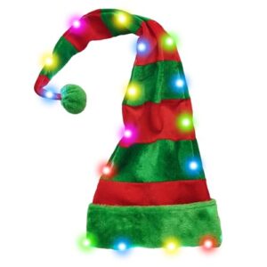 LIULIUDA Christmas Elf Hat