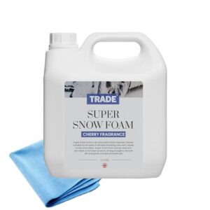 Trade Snow Foam Cherry - Premium Car Wash Soap with Luscious Scent and Ultra-Foaming Action (1 Litre)