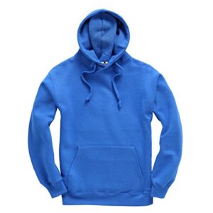 Plain Pullover Hoodie Hooded Top Unisex Mens Ladies Hoody Sweatshirts