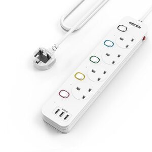 Mscien 4M Extension Lead with USB Slots