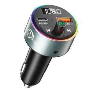 SOARUN Bluetooth 5.3 FM Transmitter for Car