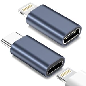 Lighting to USB C Adapter & USB C Adapter to Lightning