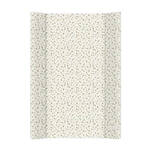 Soft Base Newborn Baby Changing Unit Mat with Raised Edges 50x70 cm (Spots)