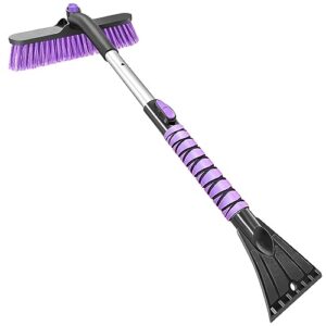 HEEYA Snow Brush and Ice Scraper for Windshield