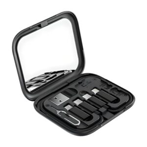 Betron Multifunction Charging Cable Adapter Set Including 11 inch Type C to Type Cable