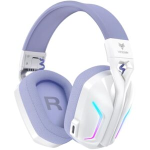 WESEARY Wireless Gaming Headsets with Microphone for PC PS5 PS4 Switch Mac