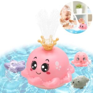 Zuimei Octopus Light Up Bath Toys