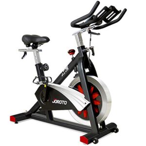 JOROTO X2 Exercise Bike for Home Use | X2PRO Bluetooth Magnetic Belt Drive Indoor Cycling Bike with 16KG Flywheel