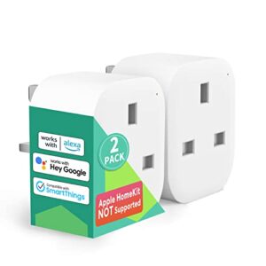Meross MSS110 Smart Plug Mini - 13A WiFi Plugs Works with Alexa