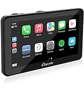 [2023 Newest ] Carpuride W901 Pro with Wireless Bluetooth Transmission Portable Apple Carplay & A...