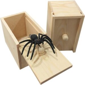 Fltengle Original Spider Scare Prank Box