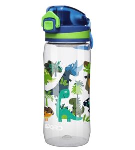 Opard 500ml Kids Water Bottles with Leak Proof Flip-Top Lid