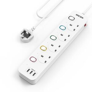 Mscien Extension Lead with USB Slots