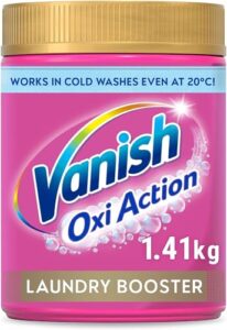 Vanish Gold Oxi Action Laundry Booster and Stain Remover Powder for Colours 1.41 kg