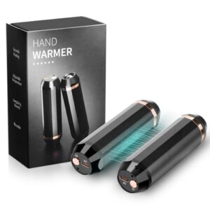 AXNSATRE Hand Warmers Rechargeable Reusable 2 Pack - Magnetic Electric Portable Handwarmer+Small Torch