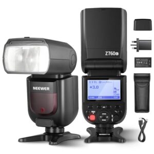 NEEWER Z760-C TTL Flash Speedlite Compatible with Canon DSLR Cameras